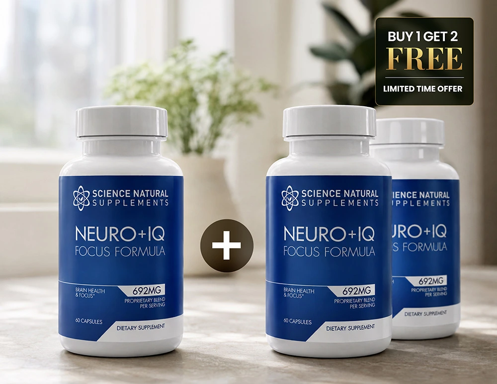 3 Bottles of Premium Neuro+IQ